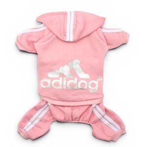Adidog Pink Dog Jumpsuit Sz 3XL